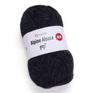 Priadza YarnArt ALPINE ALPACA NEW 1439/čierna