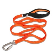 Ultra pevný lanyard s hliníkovou karabínou Winhyepet Classic oranžovej farby