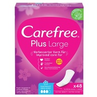 CAREFREE PLUS VEĽKÉ ČERSTVÉ HYGIENICKÉ VLOŽKY 48 KS