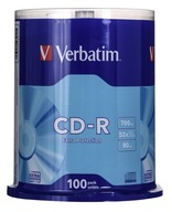 Verbatim 43411 CD (700 MB; 52x; 100ks; Torta)