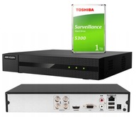 Hikvision 1080p kamerový záznamník 4v1 1TB disk