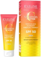 Eveline VITAMIN C 3x Akčný krém na tvár SPF50