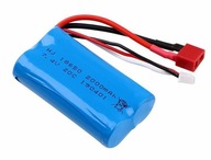 Batéria batérie 2000 mAh li ión 7,4 V 2S 20C TPLUG pre modely RC