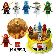 SET LEGO NINJAGO OBALOV NA TORTY + 3D POSTAVIČKY