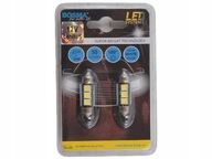 LED žiarovka x6 24V SV85 BIELA ​​6000K 10X36 BOSMA