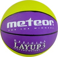 Basketbalový basketbal Meteor Layup r 3