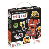 CzuCzu Kreatívne puzzle Robot Lab 3+