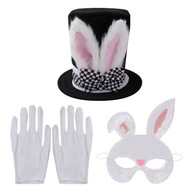 3ks Bunny Cylindr, Maska, Rukavice