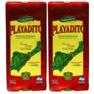 Yerba Mate Playadito Despalada 2x500g Argentína