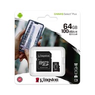 Karta Kingston Canvas Plus 64 GB micro SDXC 100 MB/s