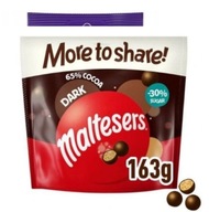 1x163g MALTESERS Horká čokoláda čokoláda UK