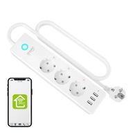 GOSUND P1 INTELIGENTNÝ NAPÁJACÍ PRÚŽOK 3X USB ZÁSUVKY 15W 3X AC ZÁSUVKY