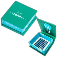 FALOŠNÉ RIASY Rarity Baby Blue Fluo Lashes curl C | 0,07 mm | 6-13 mm MIX