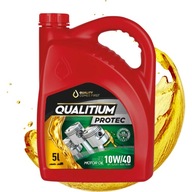 Motorový olej QUALITIUM 10W40 PROTEC 5L Polosyntetický + nálepka