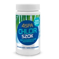 GAMIX 4SPA CHLÓROVÉ SHOCK GRANULÁTY 1KG BAZÉNOVÁ CHEMIKÁLIA