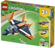 LEGO Creator Supersonic Jet 31126