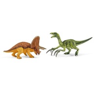 SÚPRAVA POSTAVIEK DINOSAUROV TRICERATOPS A THERIZINOSAUR - SCHLEICH - 42217