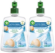 Air Wick Active Fresh vložka Morska Bryza 2x228 ml