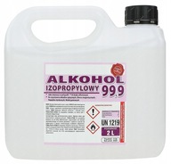 ISOPROPYL ALKOHOL ISOPROPANOL IPA 99,9% ČISTÝ NA ODMASŤOVANIE A PRANIE 2L