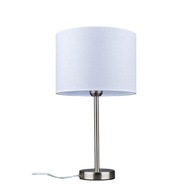 Stolná lampa Tamara 1xE27 40W Satin/White