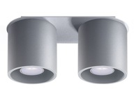 Stropné svietidlo ORBIS 2 Grey GU10 pre LED SL.0055 SOLLUX