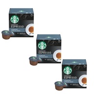 STARBUCKS DOLCE GUSTO ESPRESSO ROAST 3 x 12 ks