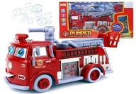 Hra na šoférovanie hasičských mydlových bublín – zábava pre deti
