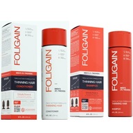 FOLIGAIN šampón pre mužov 236ml + kondicionér na rast vlasov 236ml USATRIOXIDIL 2%