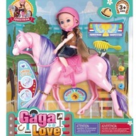 SET BÁBIKA JAZDA NA KONE PONY JAZDA NA KONI