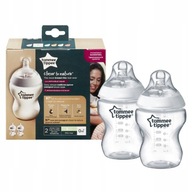 Tommee Tippee Bližšie k prírode fľaša 260ml 2 ks