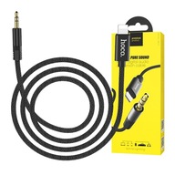 HOCO KÁBEL AUDIO AUX-LIGHTNING jack 3,5MM 1M BRAID