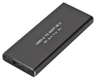 AK96 M2 NGFF SSD DISK ADAPTÉR USB SATA POUZDRO