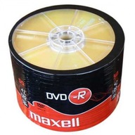 DVD-R Maxell disky Značkové spoľahlivé Ritek 50 ks