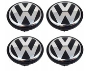 Čierna čiapka Volkswagen VW 70 mm