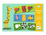 DJECO Puzzle TRIO DRESS ANIMAL