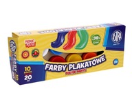 Plagátové farby ASTRA 10 farieb - 20 ml ORIGINÁL