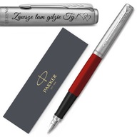 Parker Jotter 60 Red plniace pero s gravírovaním