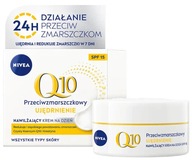 NIVEA DENNÝ KRÉM PROTI VRÁSKAM SPEVŇUJÚCI Q10 SPF 15, 50 ml