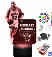 Stolná lampa Chicago Bulls NBA 16 LED PLEXIDO