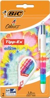 BIC Decor Tie Dye pero + Mini Pocket korektor