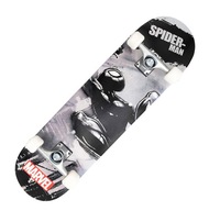 VEĽKÝ DREVENÝ SKATEBOARD 79cm SPIDER-MAN ČIERNA