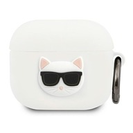 POUZDRO NA AIRPOD 3 KARL LAGERFELD KRYT BIELA ​​CHOUPETTE