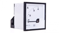 Analógový doskový ampérmeter 40A 72x72mm IP50