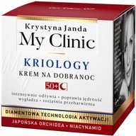 JANDA krém na tvár NIGHT 50+ KRIOLOGY My CLinic