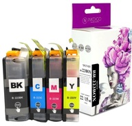 4x atrament INKDIGO pre BROTHER LC223 XL CMYK