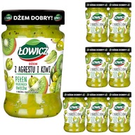 Łowicz Džem Egreš Kiwi 8 x 280 g