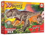 Educa 3D puzzle Dinosaury Tyrannosaurus Rex 82