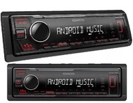 KENWOOD KMM-105RY /autorádio/ČERVENÉ PODSVIETENIE USB/AUX PREDAJCA