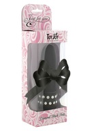 KLASICKÝ DIAMANTOVÝ ČIERNY VIBRATOR PETIT VIBE 15cm