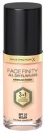 MAX FACTOR FACEFINITY FOUNDATION 3V1 C10 Fair Porcelain Spf 20 Durable